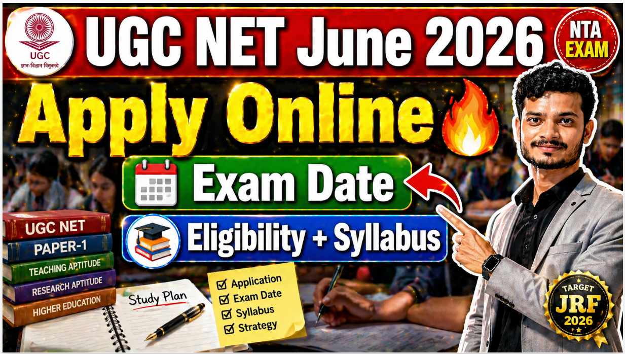 UGC NET June Apply Online 2026