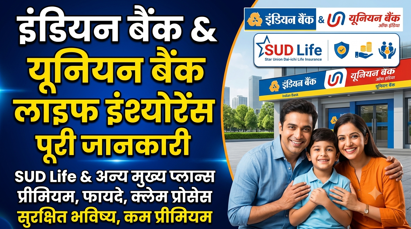 Indian Bank Union Life Insurance: प्लान्स, फायदे और क्लेम प्रोसेस की पूरी जानकारी