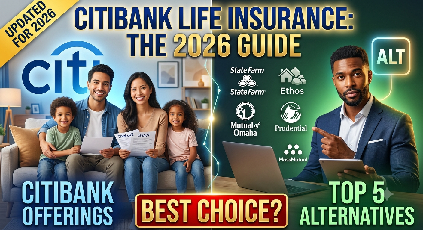 Citibank Life Insurance: The 2026 Guide to Offerings & Best Alternatives