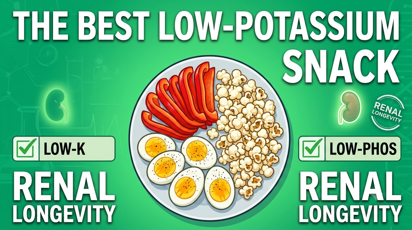 The Best Low-Potassium Snack for Kidney Health and Renal Longevity
